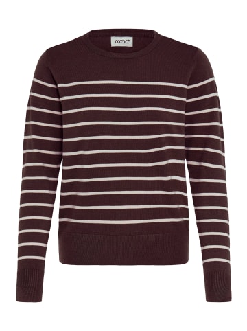 Oxmo Strickpullover OXFKEANA in Braun