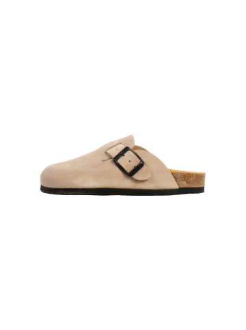 Plakton Lederpantoletten Kind Bloggie Beige