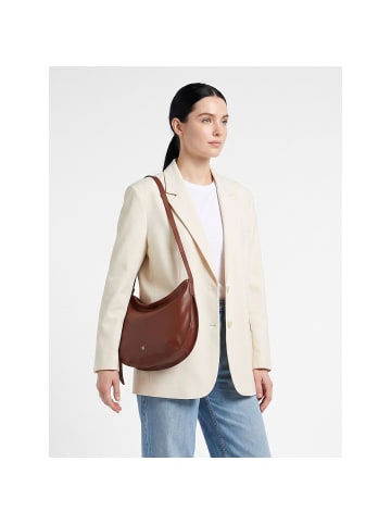DuDu Hispani Schultertasche Leder 34 cm ziegelrot