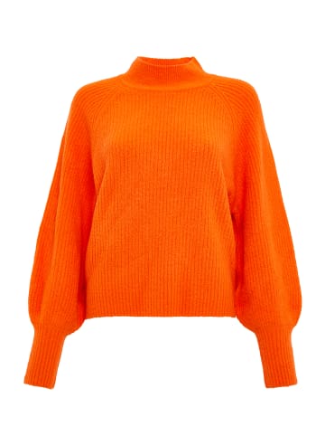 Threadbare Strickpullover THB Lolite Roll Neck Knitted Jumper in Orange