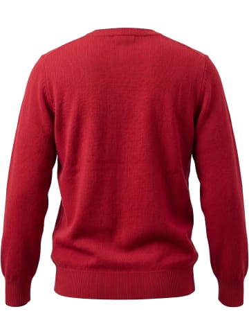 H.I.S. Sweatshirt in rot + schwar