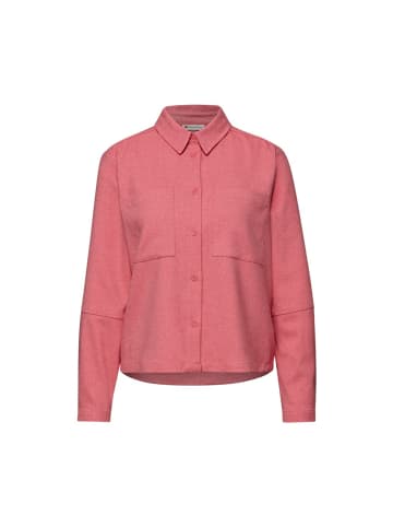 Street One Langarmbluse in striking coral mel.