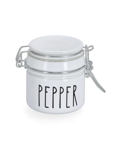 Zeller Present Salzdose in weiß