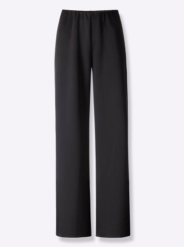 Sieh an! Jerseyhose in schwarz