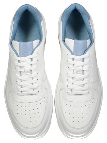 Roy Robson Sneaker mit kontrastfarbenen Details in hellblau