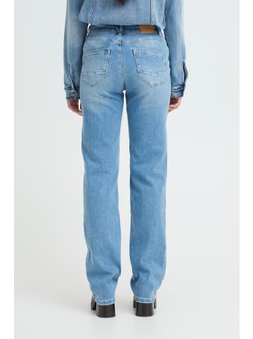 PULZ Jeans Jeans PZKAROLINA Straight fit in Light Blue Denim