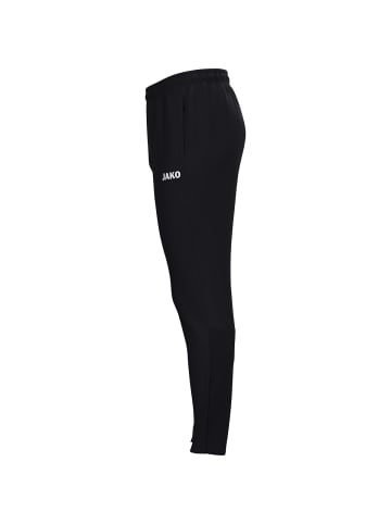 Jako Lang Elastisch Sweat Pants Normale Taille Unifarben in Schwarz