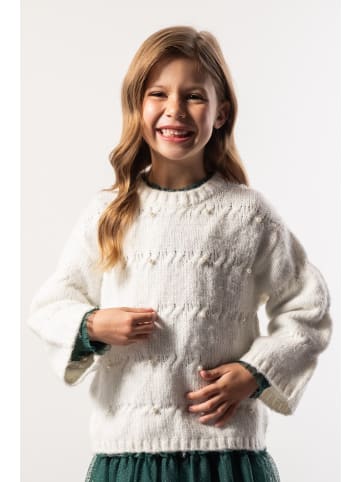 Coccodrillo Strickpullover in ecru