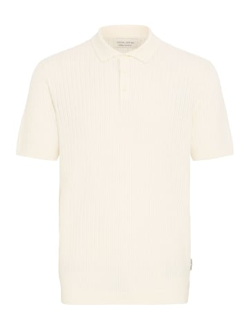 CASUAL FRIDAY Poloshirt CFKarl structured knit polo in Weiß
