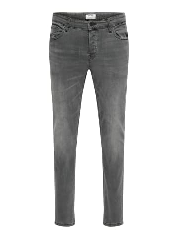 ONLY & SONS Slim Fit Jeans in Black Denim