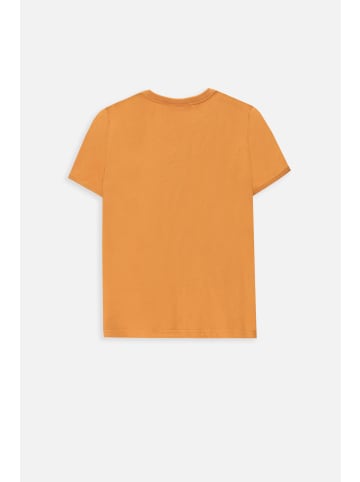 Coccodrillo T-Shirt mit kurzen Ärmeln in braun