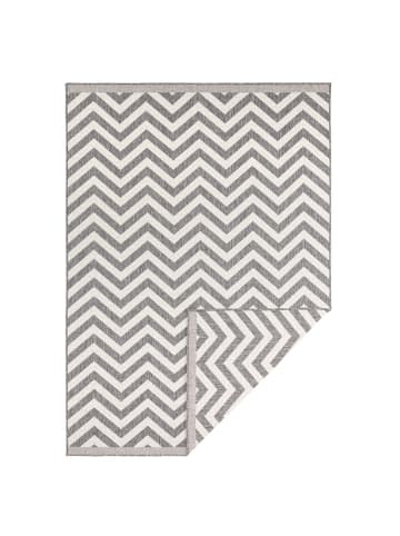 NORTHRUGS In- & Outdoor Wendeteppich Palma Grau Creme