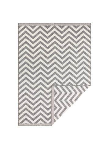 Indoor Outdoor Wendeteppich Palma in Grau Creme