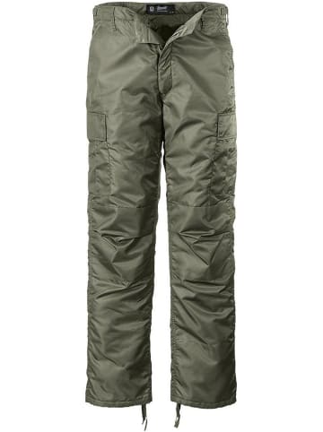 Brandit Cargohose "Thermo Pants" in Grün