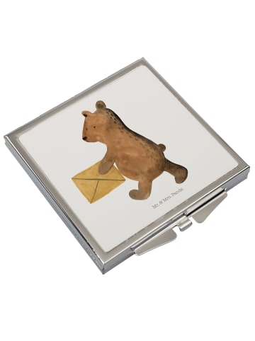 Mr. & Mrs. Panda Klappbarer Spiegel Bär Zuhause ohne Spruch in Weiß