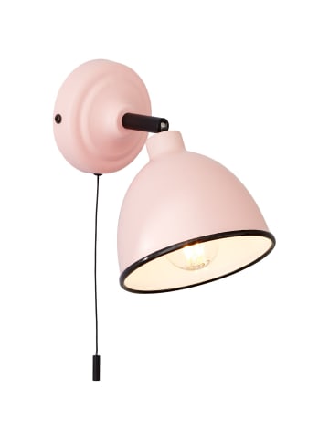 Brilliant Telio Wandleuchte Zugschalter in pink