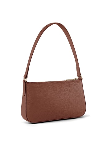 Lazarotti Bologna Leather Pochette Schultertasche Leder 22 cm in brown