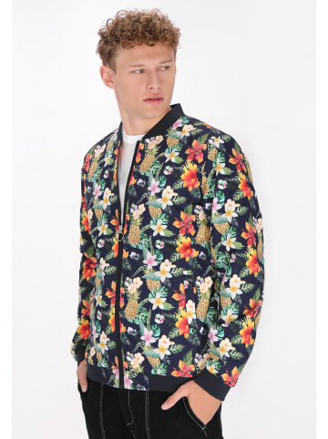 MO Men Jacket in green multicolor