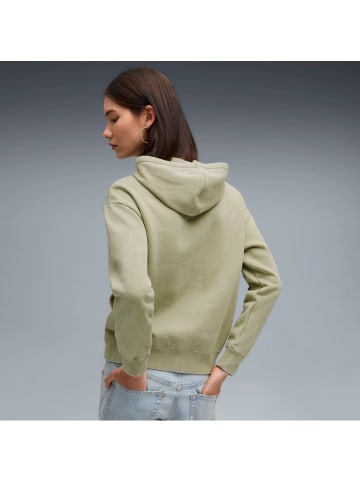 Puma Elevated Relaxed Wash mit Kägurutaschen in grün