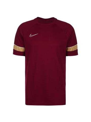 Nike Performance Trainingsshirt Academy 21 Dry in rot / gold