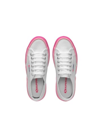 Superga Turnschuhe 2740 in Weiß/Rosa-ATG