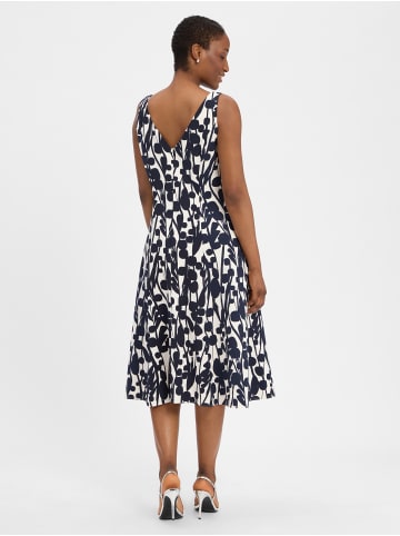 Vera Mont Kleid in marine ecru - 0001