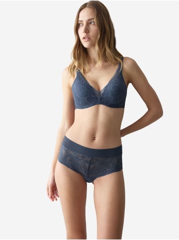 Triumph Panty Red Label Body Make-Up Illusion Lace in Indigo Veil