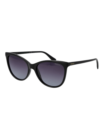 Polaroid Frauen Sonnenbrille Katzenauge Schwarz