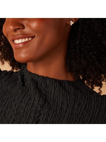 Lucardi 585 Gold Ohrringe  Rechteck