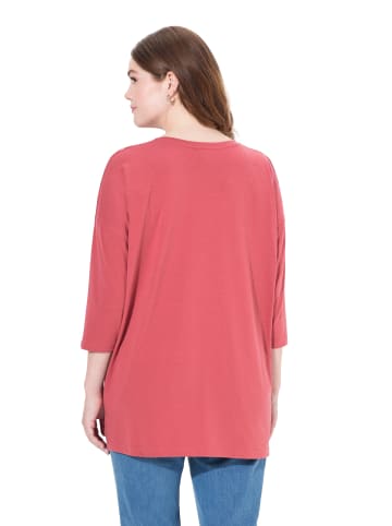 Ulla Popken Langarmshirt in himbeere