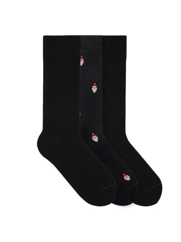 von Jungfeld Signature Icons mit Weihnachtsmotiven Set in Santa/Black