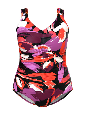 Ulla Popken Badeanzug in rot