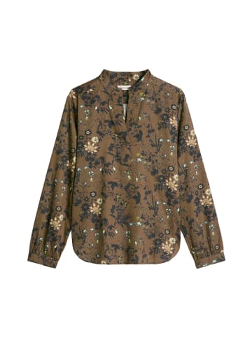 Marc O'Polo Bedruckte Bluse loose in Medium Brown