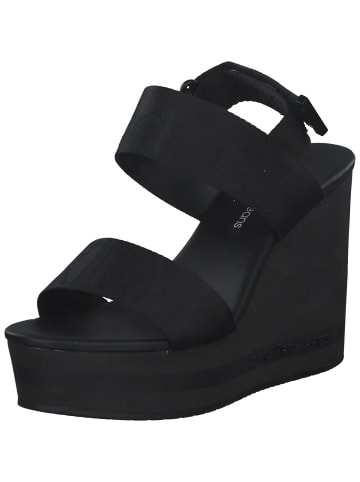 Calvin Klein Plateau-Sandaletten in BLACK