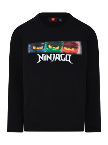 LEGO wear Langarmshirt LWTAYLOR 622 in schwarz