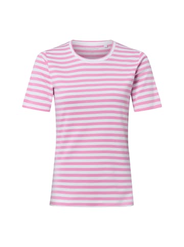 brookshire T-Shirt in altrosa weiß - 0047