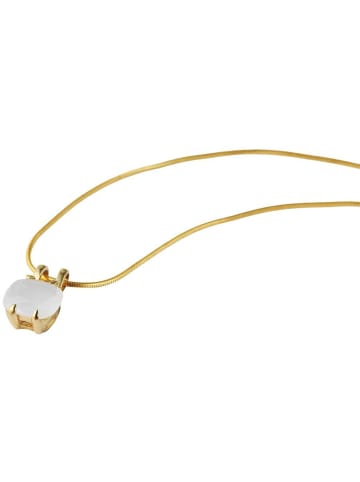 Adeliás Damen Halskette mit Anhänger – aus Edelstahl in gold