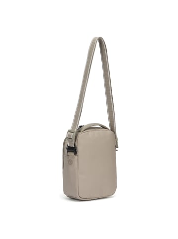 Pacsafe Pacsafe V Mini Bag Umhängetasche RFID Schutz 17 cm beige