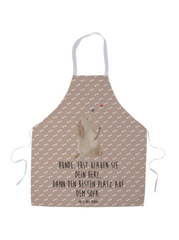 Mr. & Mrs. Panda Schürze Hund Liebe mit Spruch in Hundeglück