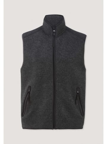 Hessnatur Wollfleece Weste in anthrazit