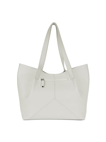 Bugatti Elsa Schultertasche Leder 38 cm weiß