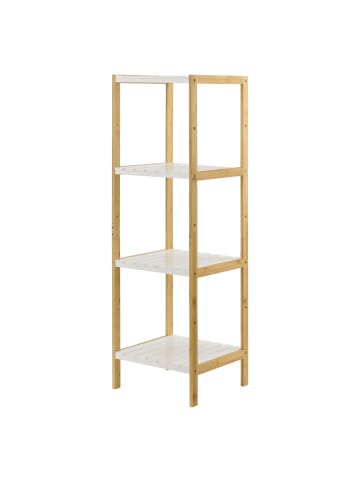 en.casa Standregal Balsfjord Bambus in Beige (H)110cm