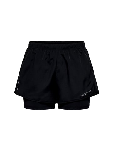 Only Play Shorts 'Mali' in schwarz
