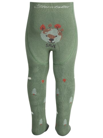 Sterntaler Strumpfhose Save in dunkles grün