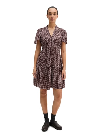 Marc O'Polo Kurzes Kleid A-Shape in Dark Red
