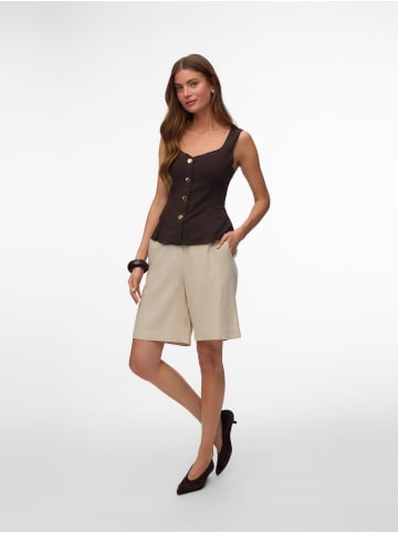 Vero Moda Bermuda Shorts in Silver Lining