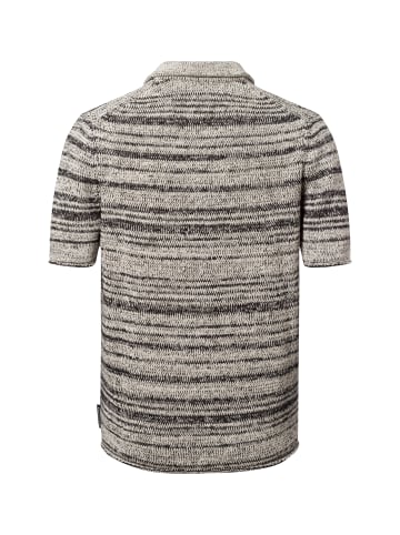 Marc O'Polo Strickshirt in weiß schwarz - 0001