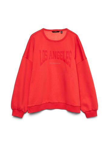 Vero Moda Sweatshirt in High Risk Red