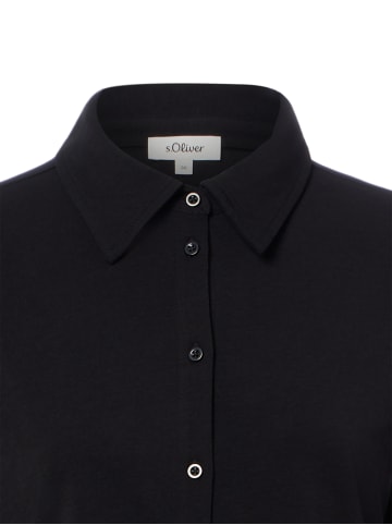 s.Oliver Bluse in schwarz