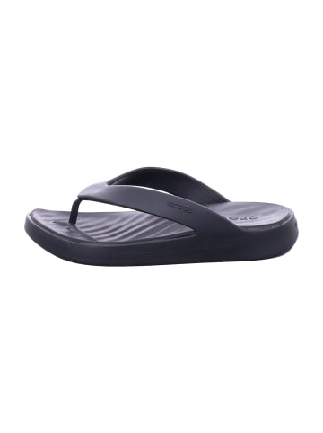 Crocs Bade-Zehentrenner in Schwarz